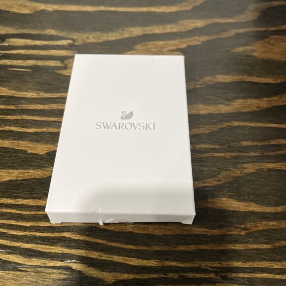 Swarovski GWP Coin Purse & Card Holder Wallet - Navy Blue - 5576930 Brand New! - Picture 1 of 6